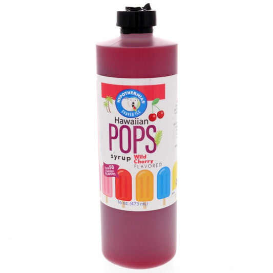 Wild Cherry Hawaiian Pop Ready to Use Syrup - Hypothermias.com