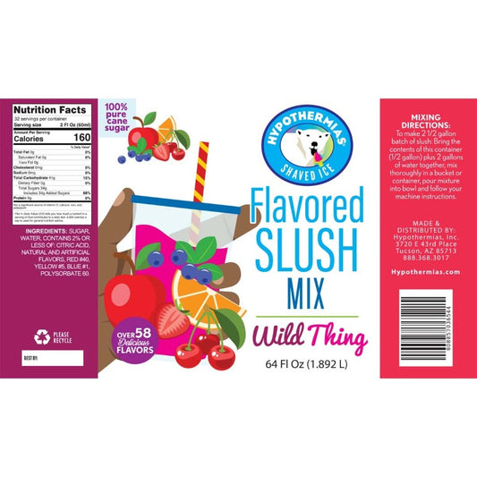 Wild Thing Slush Concentrate - Hypothermias.com