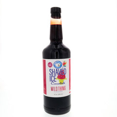 Hypothermias wild thing shaved ice or snow cone flavor syrup concentrate 32 Fl Oz.