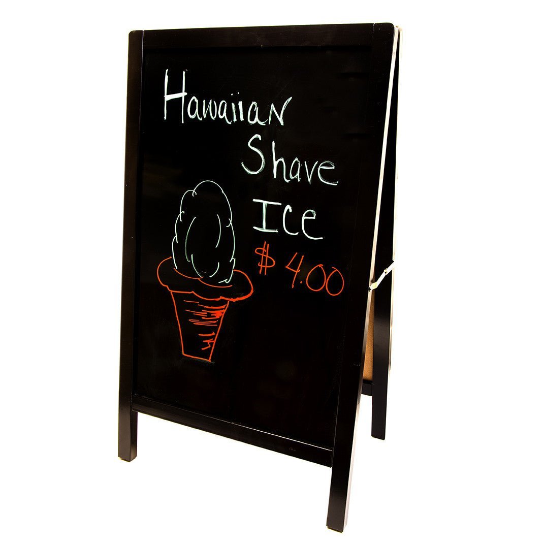 Write On Sidewalk Sign, A-Frame - Hypothermias.com