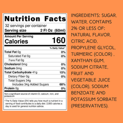 Banana Slush Syrup Concentrate – Natural Flavor & Color – Pure Cane Sugar