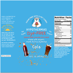 Cola – Dye-FREE Sugar-Free Ready-to-Use Snow Cone & Shaved Ice Syrup – 16 Fl oz
