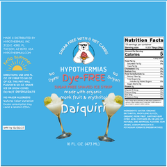Daiquiri – Dye-FREE Sugar-Free Ready-to-Use Snow Cone & Shaved Ice Syrup – 16 Fl oz