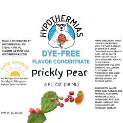 Prickly Pear – Dye-FREE Flavor Concentrate – For Snow Cone & Shaved Ice Syrup