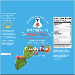 Prickly Pear – Dye-FREE Sugar-Free Ready-to-Use Snow Cone & Shaved Ice Syrup – 16 Fl oz