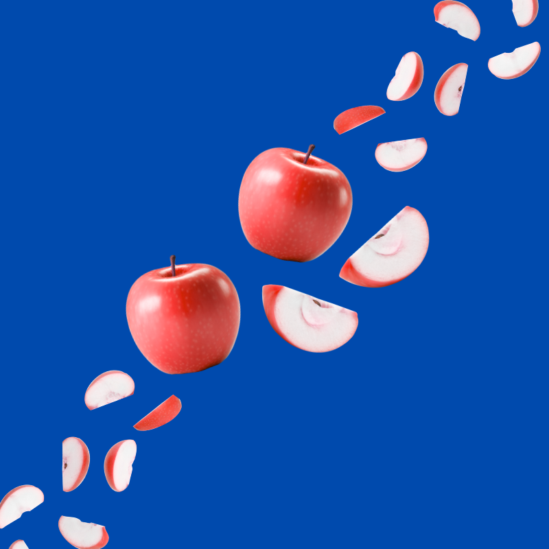 Red Apple - Dye-FREE Ready-to-Use Snow Cone & Shaved Ice Syrup - 100% Pure Cane Sugar