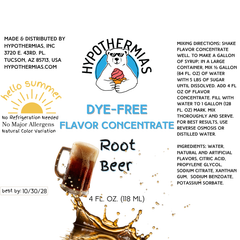 Root Beer – Dye-FREE Flavor Concentrate – For Snow Cone & Shaved Ice Syrup