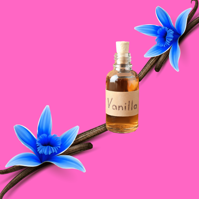 Blue Vanilla | Hypothermias SUGAR FREE Dye-FREE Slush Syrup | Half Gallon