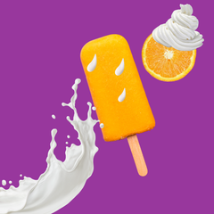 Dreamcicle | Hypothermias Dye-FREE Slush Syrup| Half Gallon (64 fl. oz)