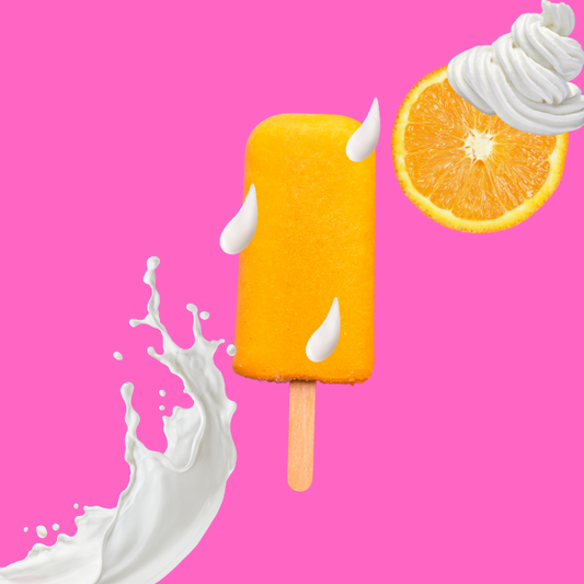 Dreamcicle | Hypothermias SUGAR FREE Dye-FREE Slush Syrup | Half Gallon