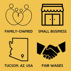 Family-owned, small business, Tucson, AZ, USA, fair wages