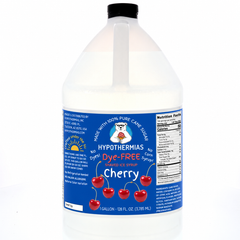 Cherry - Dye-FREE Ready-to-Use Snow Cone & Shaved Ice Syrup - 100% Pure Cane Sugar