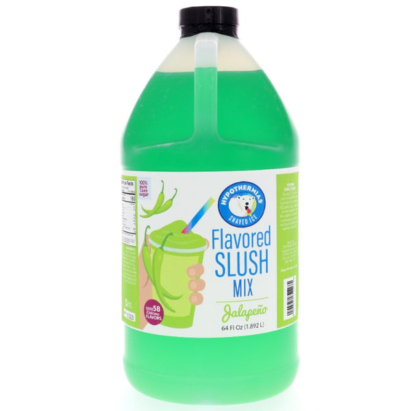 Jalapeño Frozen Slush or Slushie Base Syrup | 100% Pure Cane Sugar