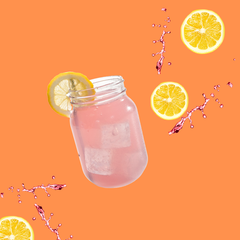 Pink Lemon Sour Snow Cone & Shaved Ice Syrup – Natural Flavor & Color – Pure Cane Sugar