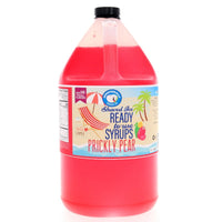 Prickly Pear 100% Pure Cane Sugar Ready to Use Snow Cone or Shaved Ice Syrup