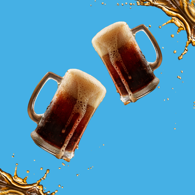 Root Beer – Dye-FREE Sugar-Free Ready-to-Use Snow Cone & Shaved Ice Syrup – 16 Fl oz