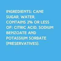 Simple Syrup (Neutral Base) Made with 100% Pure Cane Sugar