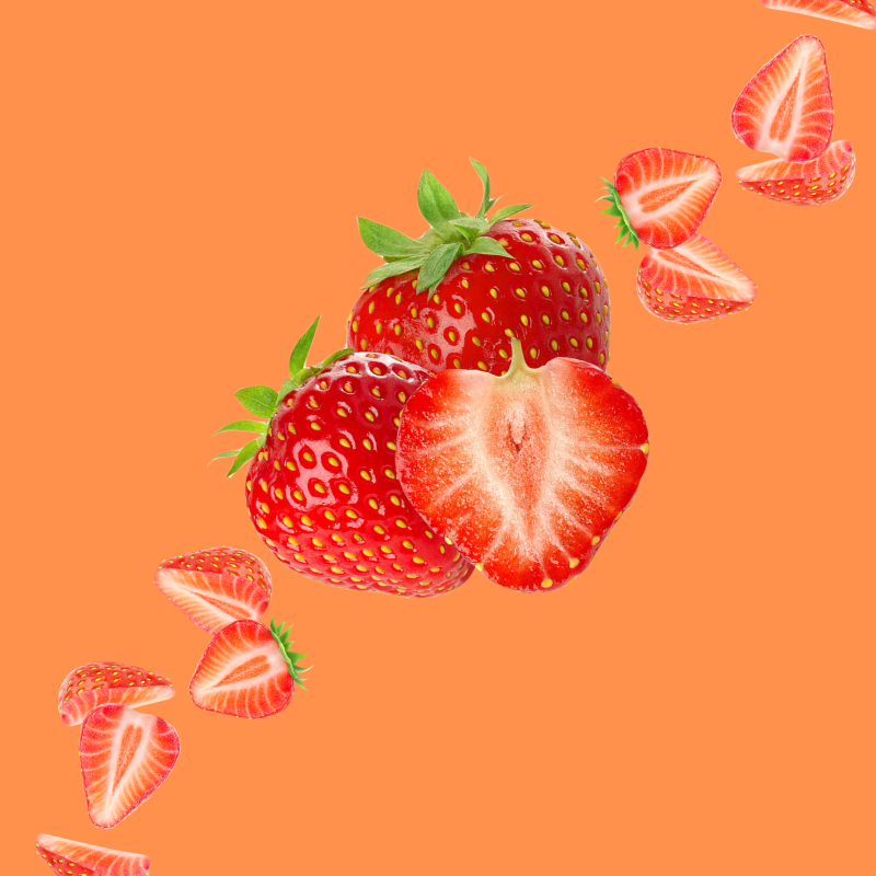 Strawberry Snow Cone & Shaved Ice Syrup – Natural Flavor & Color – Pure Cane Sugar