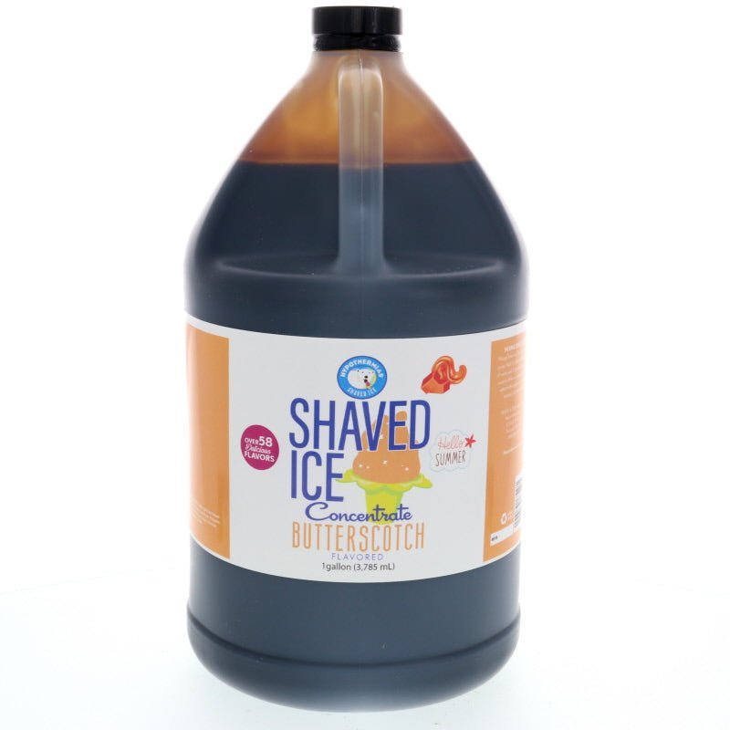 Hypothermias shaved ice or snow cone shaved ice flavor syrup concentrate 128 Fl Oz.