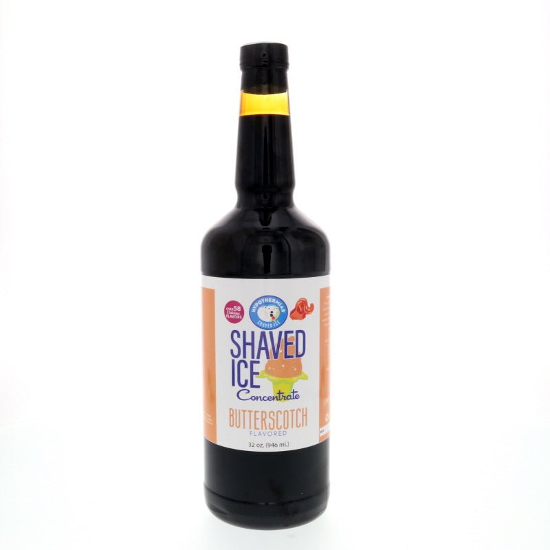 Hypothermias shaved ice or snow cone shaved ice flavor syrup concentrate 32 Fl Oz.