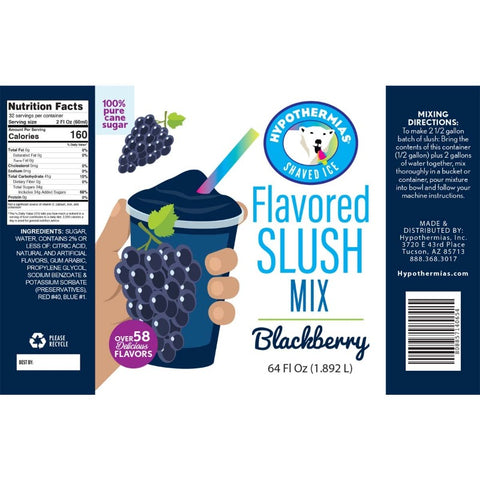 Blackberry Slush Concentrate - Hypothermias.com