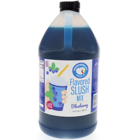 Hypothermias Blueberry Frozen Slush Base 100 Percent Pure Cane Sugar