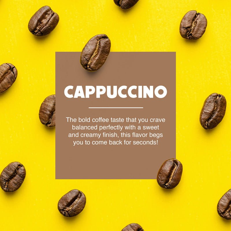 Cappuccino Hawaiian Pop Ready to Use Syrup - Hypothermias.com
