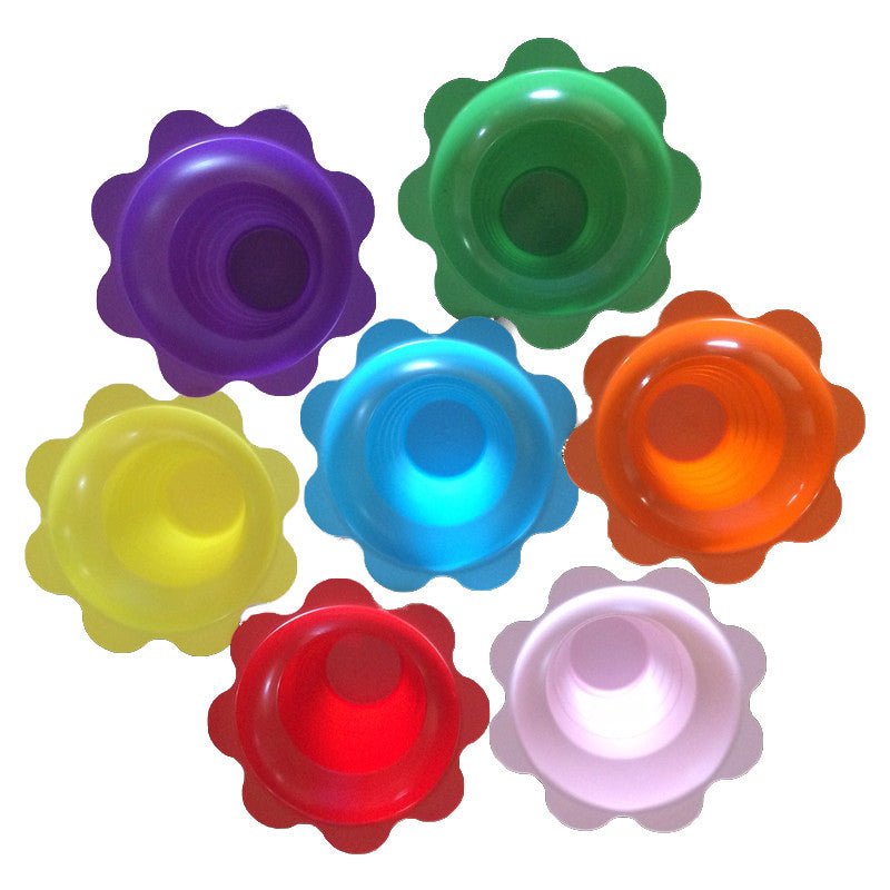 Case of 1000 Flower Cups (4 ounce, mixed colors) - Hypothermias.com