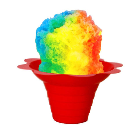 Case of 1000 Shaved Ice Cups (4 ounce, Single Color) - Hypothermias.com