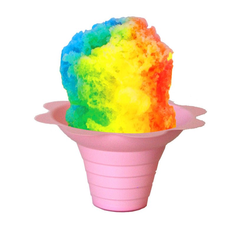 Case of 1000 Shaved Ice Cups (4 ounce, Single Color) - Hypothermias.com