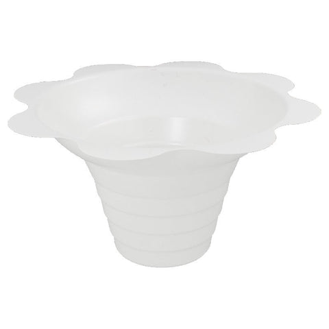 Case of 250 Flower Cups White (4 ounce, Biodegradable) - Hypothermias.com