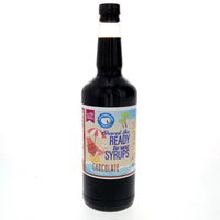 Chocolate 100% Pure Cane Sugar Ready to Use Snow Cone or Shaved Ice Syrup