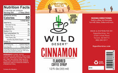 Cinnamon Coffee Syrup - Hypothermias.com