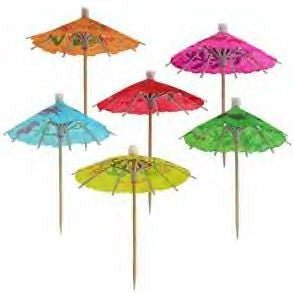 Cocktail Parasols - Hypothermias.com