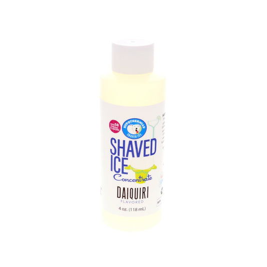 Hypothermias daiquiri shaved ice or snow cone flavor syrup concentrate 4 Fl Oz.