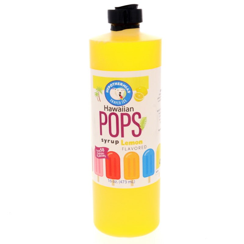 Lemon Hawaiian Pop Ready to Use Syrup - Hypothermias.com