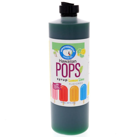 Lemon Lime Hawaiian Pop Ready to Use Syrup - Hypothermias.com