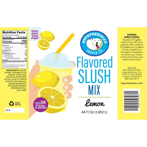 Lemon Slush Concentrate - Hypothermias.com