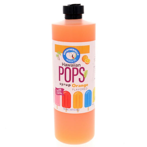 Orange Hawaiian Pop Ready to Use Syrup - Hypothermias.com