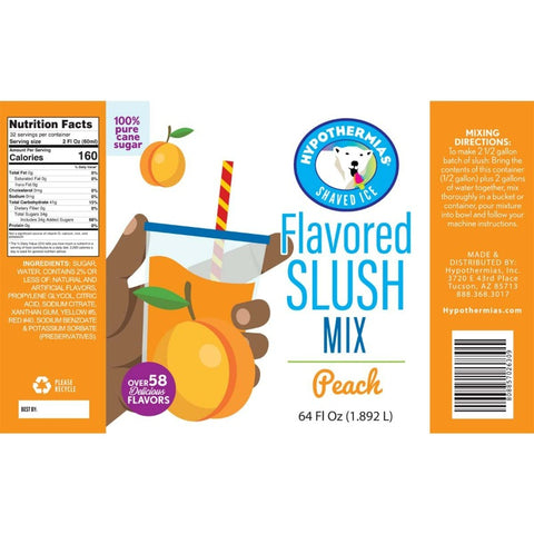Peach Slush Concentrate - Hypothermias.com