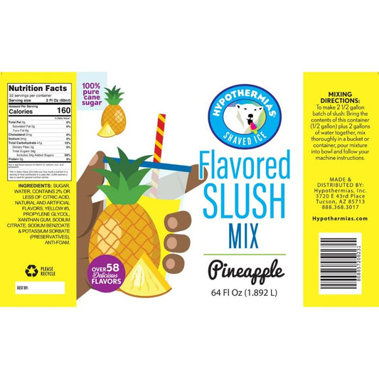 Pineapple Slush Concentrate - Hypothermias.com