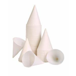 Paper snow cone cup