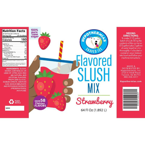 Strawberry Slush Concentrate - Hypothermias.com
