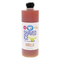 Vanilla Shaved Ice Flavor Syrup Concentrate