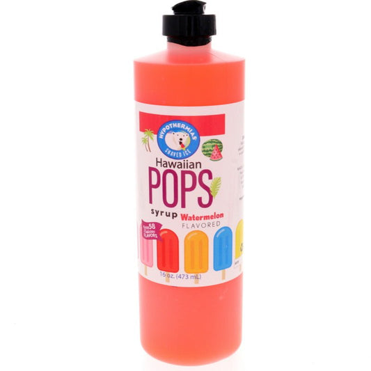 Watermelon Hawaiian Pop Ready to Use Syrup - Hypothermias.com